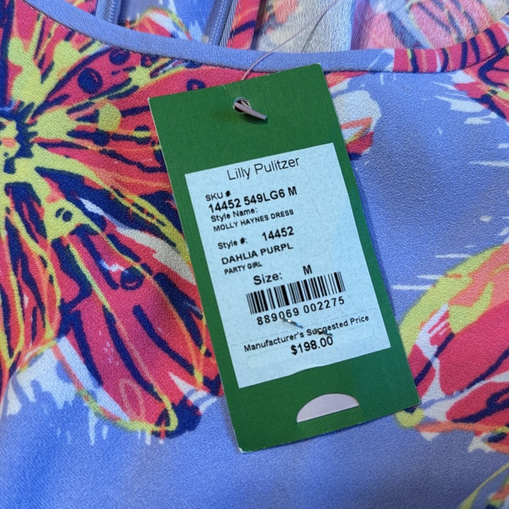 NWT Lilly Pulitzer Molly Haynes Trapeze Dress M - Picture 9 of 12